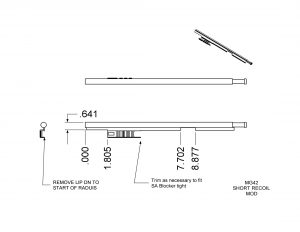 dimenstions to cut the recuperator to 