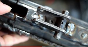 back tounge welded back into the pistol grip mounting bracket