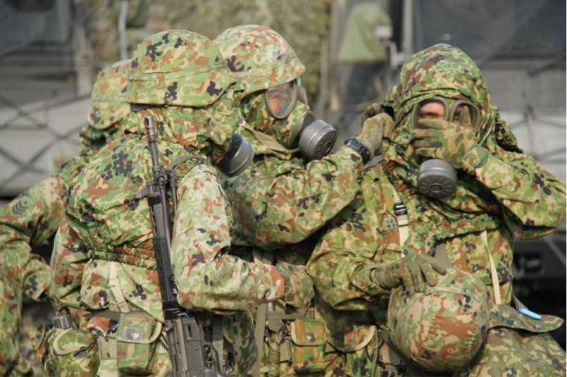 History of Japanese Self Defense Force Camouflage Patterns: 1970’s ...