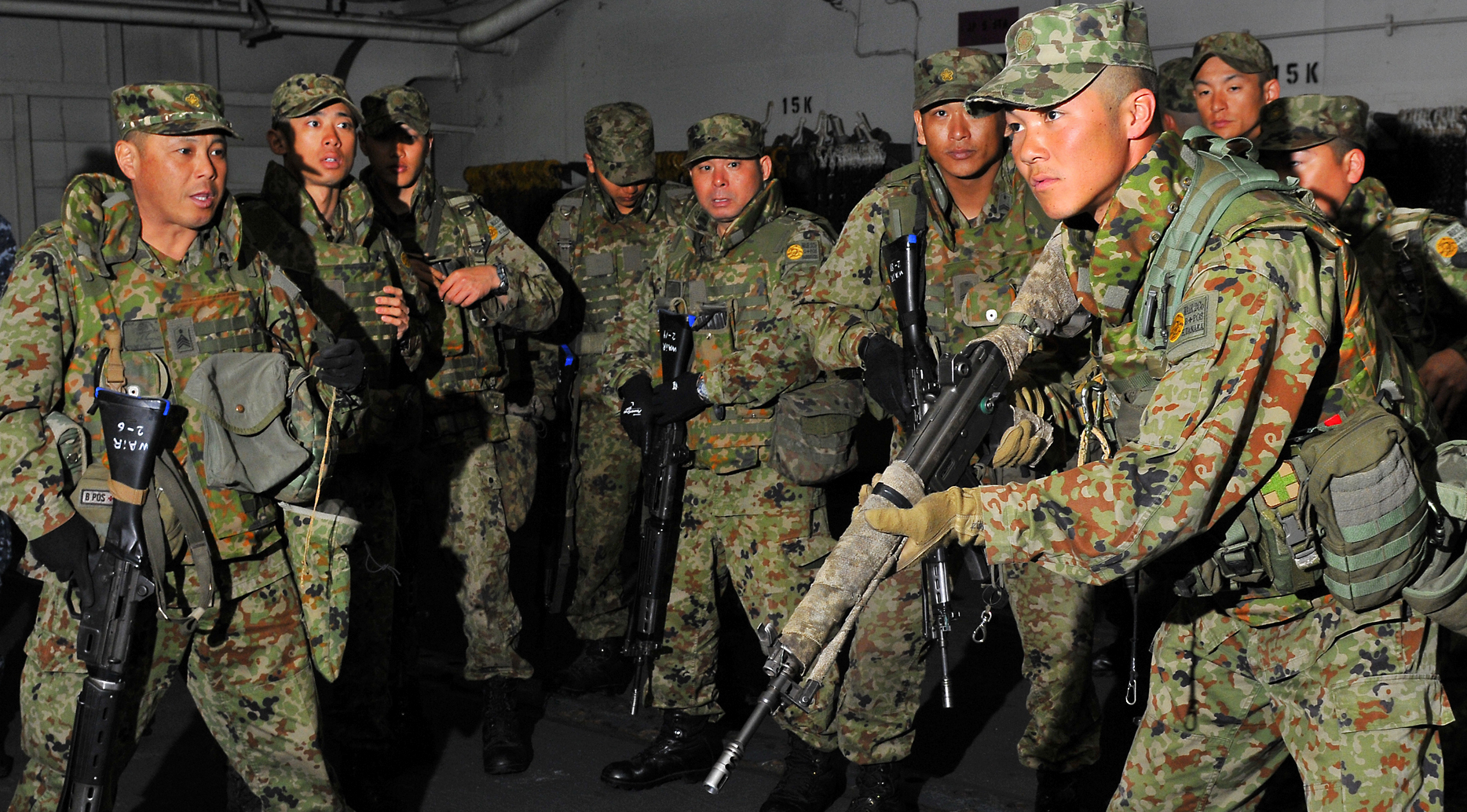 History Of Japanese Self Defense Force Camouflage Patterns: 1970’s ...