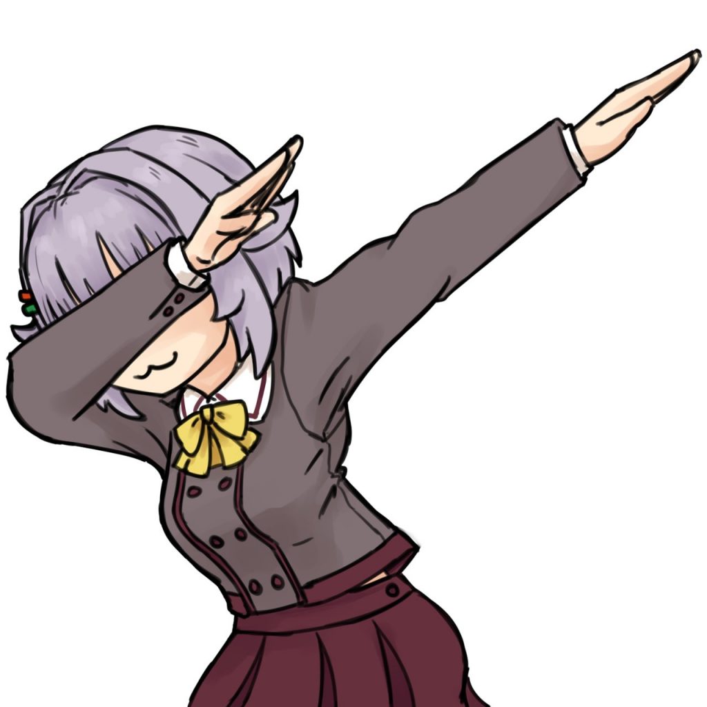 Sachiko dabbing on anti-gunners