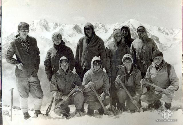Soviet climbers