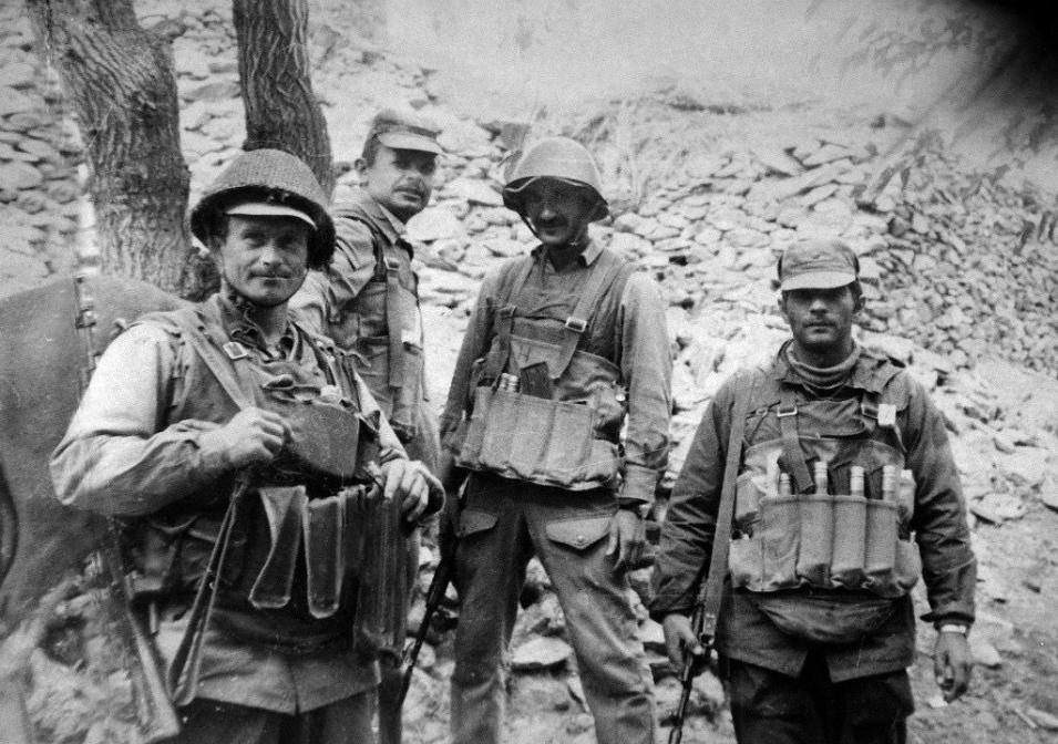 Soviet soldiers