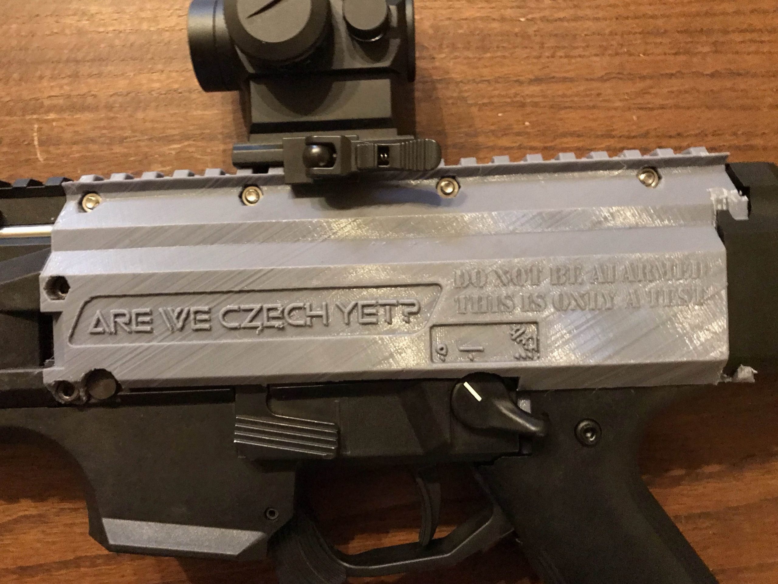 3D Printed Scorpion EVO Upper