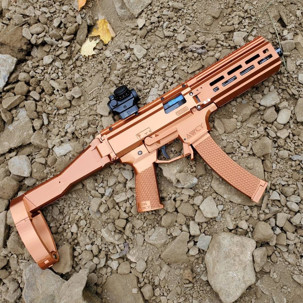 3D Printed Scorpion EVO - Orange