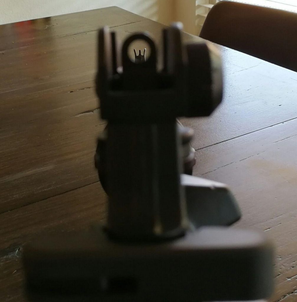 M16A2 Sight Picture