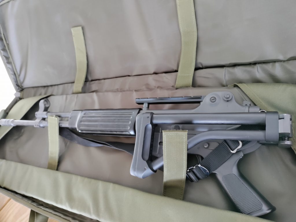 Daewoo K2 stock folded